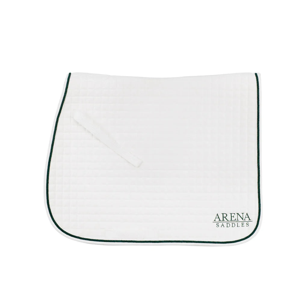 Arena Classic Dressage Saddle Pad Large/Full White