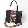 Black w/Skull Fringed Purse