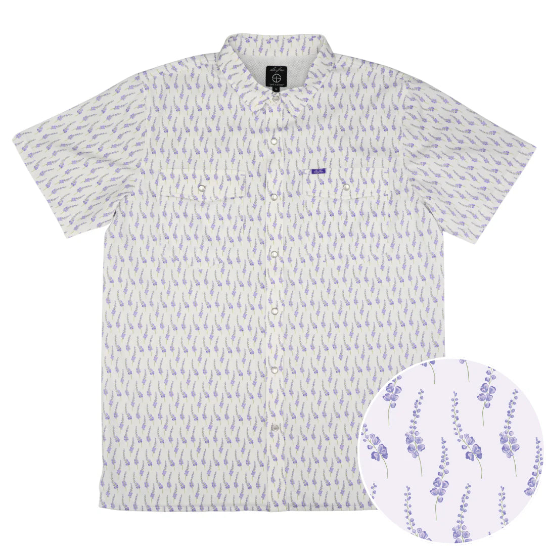 San Jac Men's Short Sleeve Star Bloom
