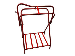 Western or English Folding Floor Saddle Rack-Multi Color