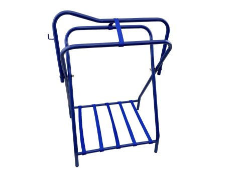 Western or English Folding Floor Saddle Rack-Multi Color