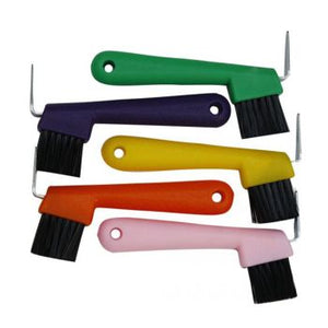 Showman Hoof Pick with Brush