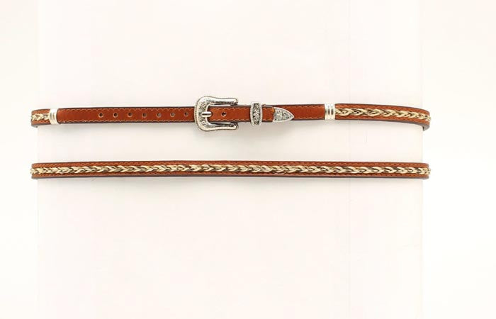 Twister Light Brown Horse Hair Hat Band