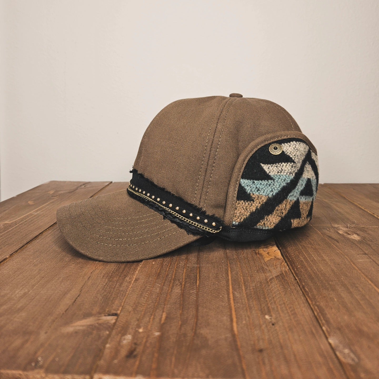Nutbrown Saddle Earflap Hat
