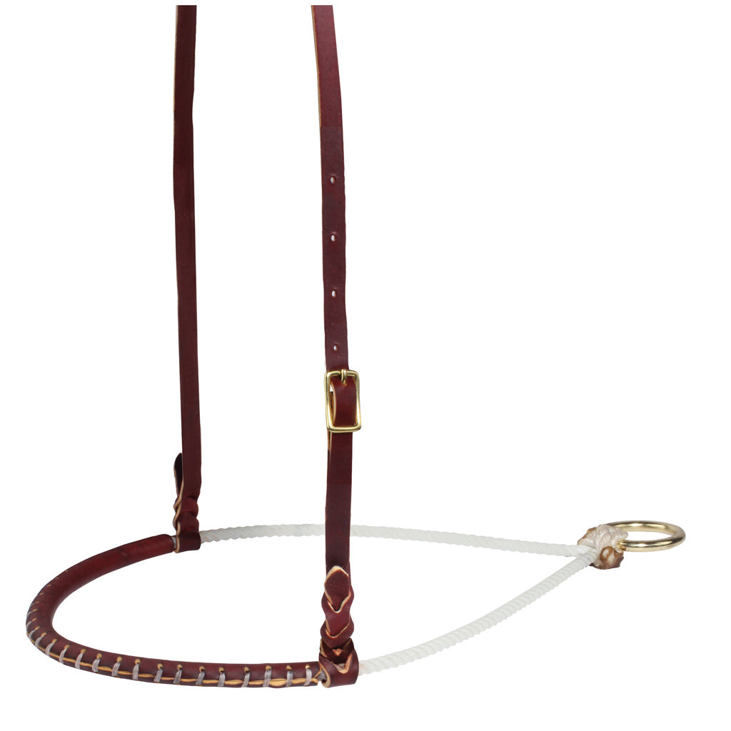 Handlaced 1/4 Rope Noseband