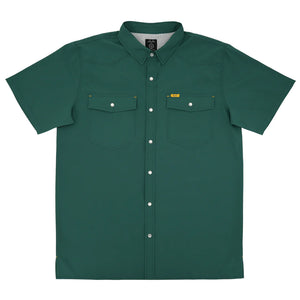 San Jac Men's Short Sleeve Masters Green