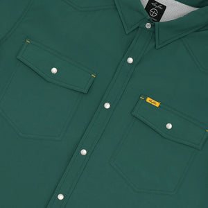 San Jac Men's Short Sleeve Masters Green