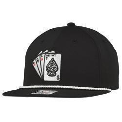 R112 Aces 3D Embr BK