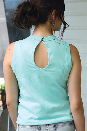 Womens Light Blue Tank