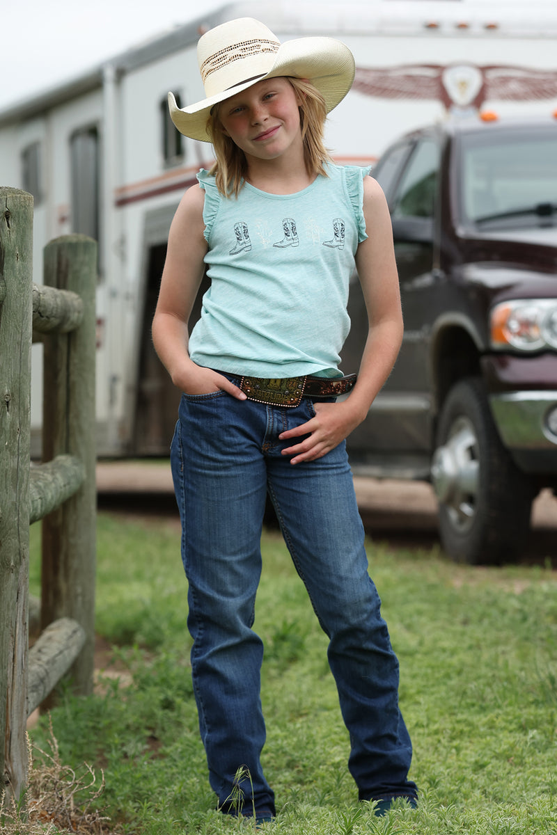 Girl's Cruel Girl Light Blue Tank