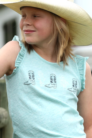 Girl's Cruel Girl Light Blue Tank