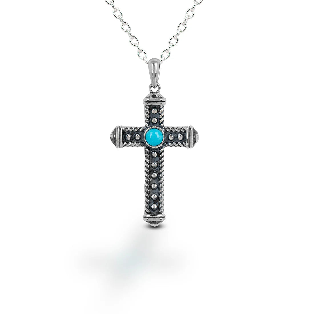 Southwest Cross Pendent Necklace