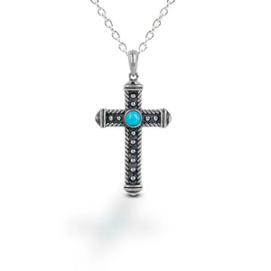 Southwest Cross Pendent Necklace