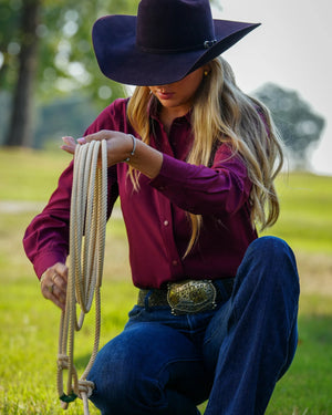 San Jac Women's Long Sleeve Performance Shirt