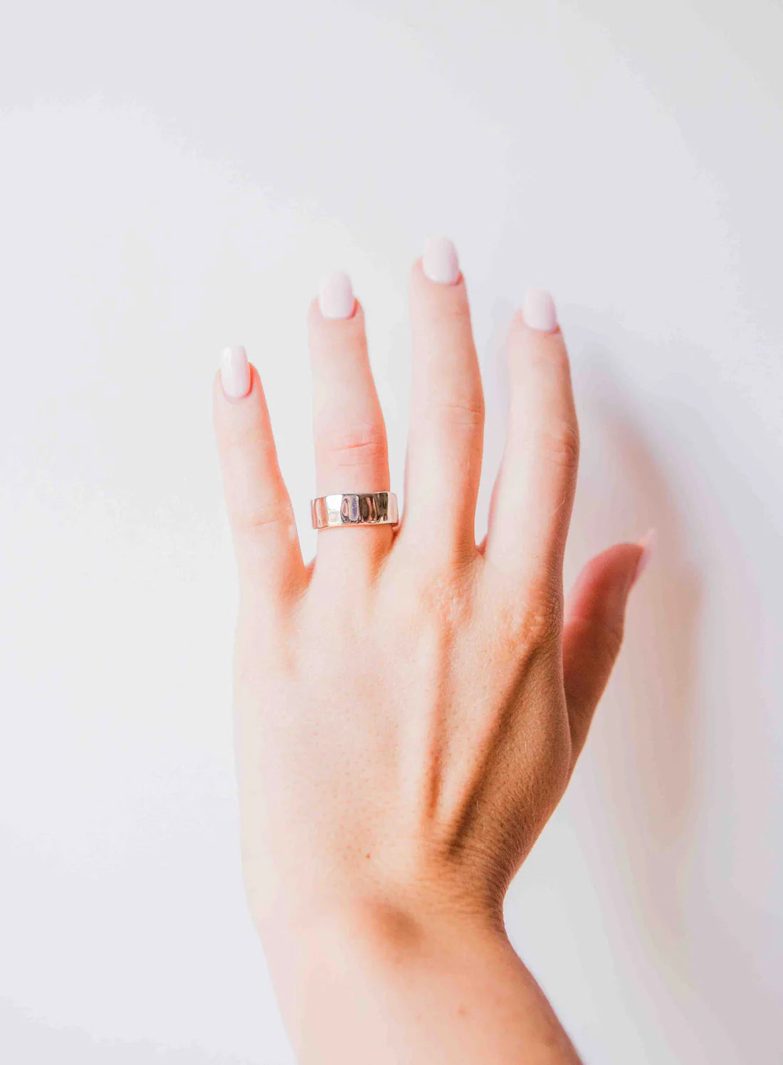 Kelly Herd Hammered Ring- Sterling Silver