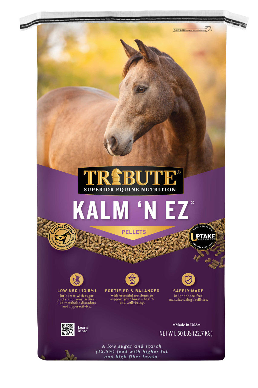 Tribute Kalm 'N EZ Pelleted horse feed