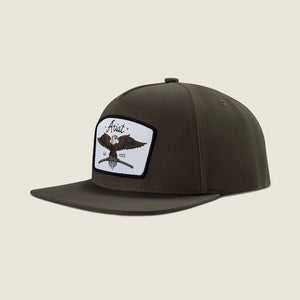Ariat Olive Green Eagle Patch Hat
