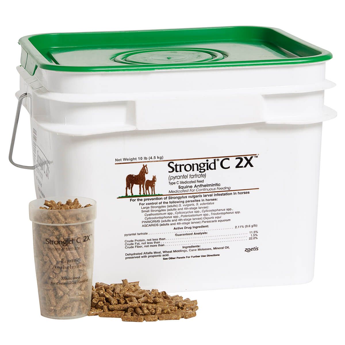 Strongid C 2X 10Lb Pail, Expires 04/30/26