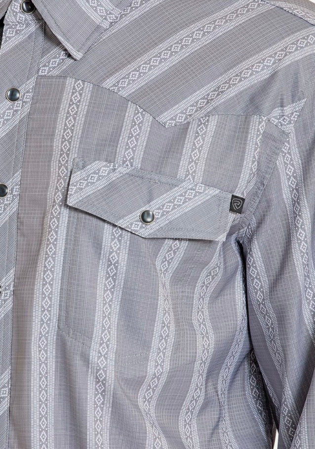 Stripe Printed TEK Western