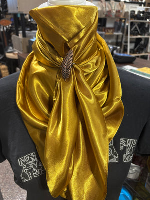 35x35 Solid Mustard Yellow Wild Rag