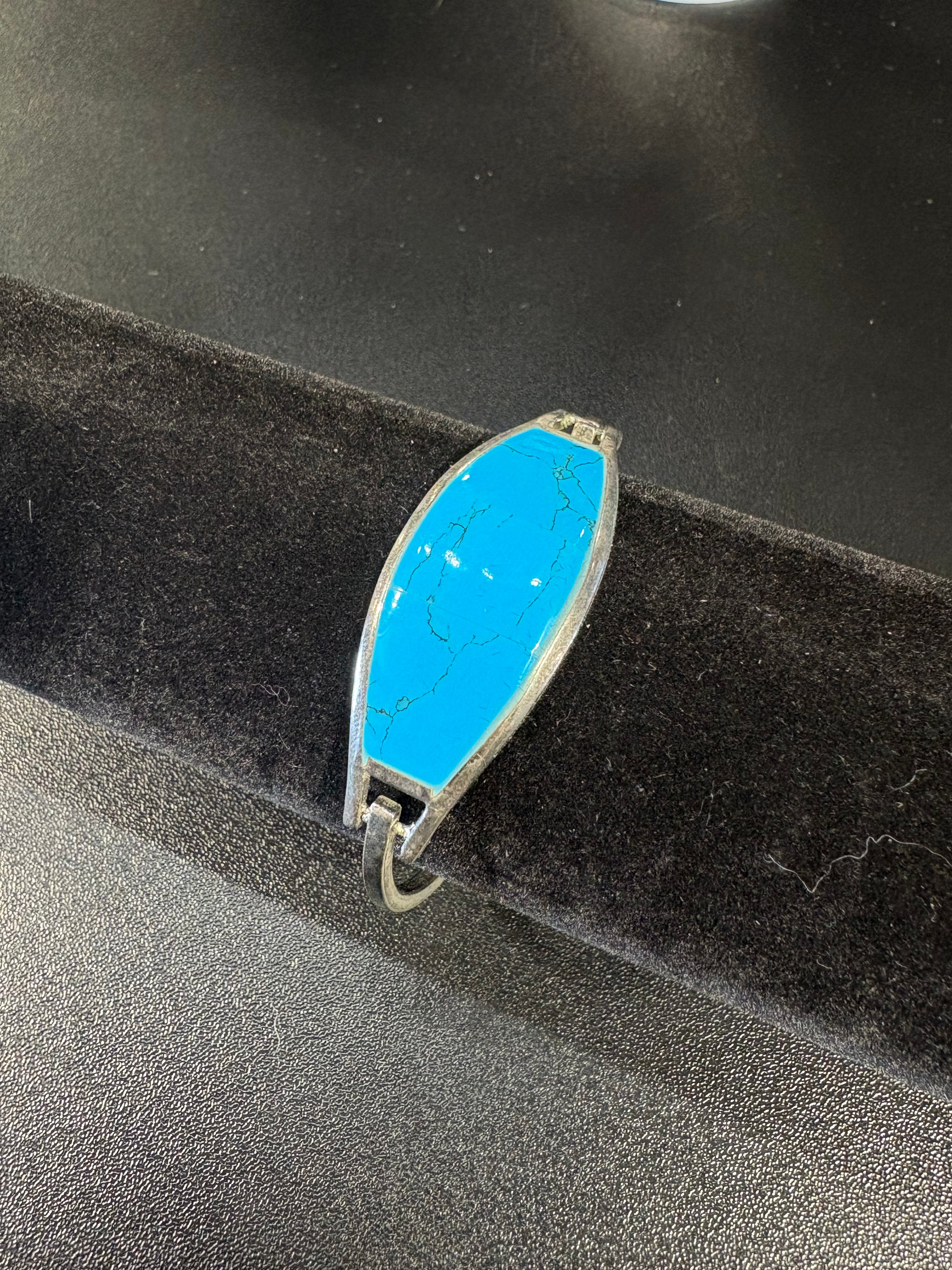 Blue Turquoise Bracelet