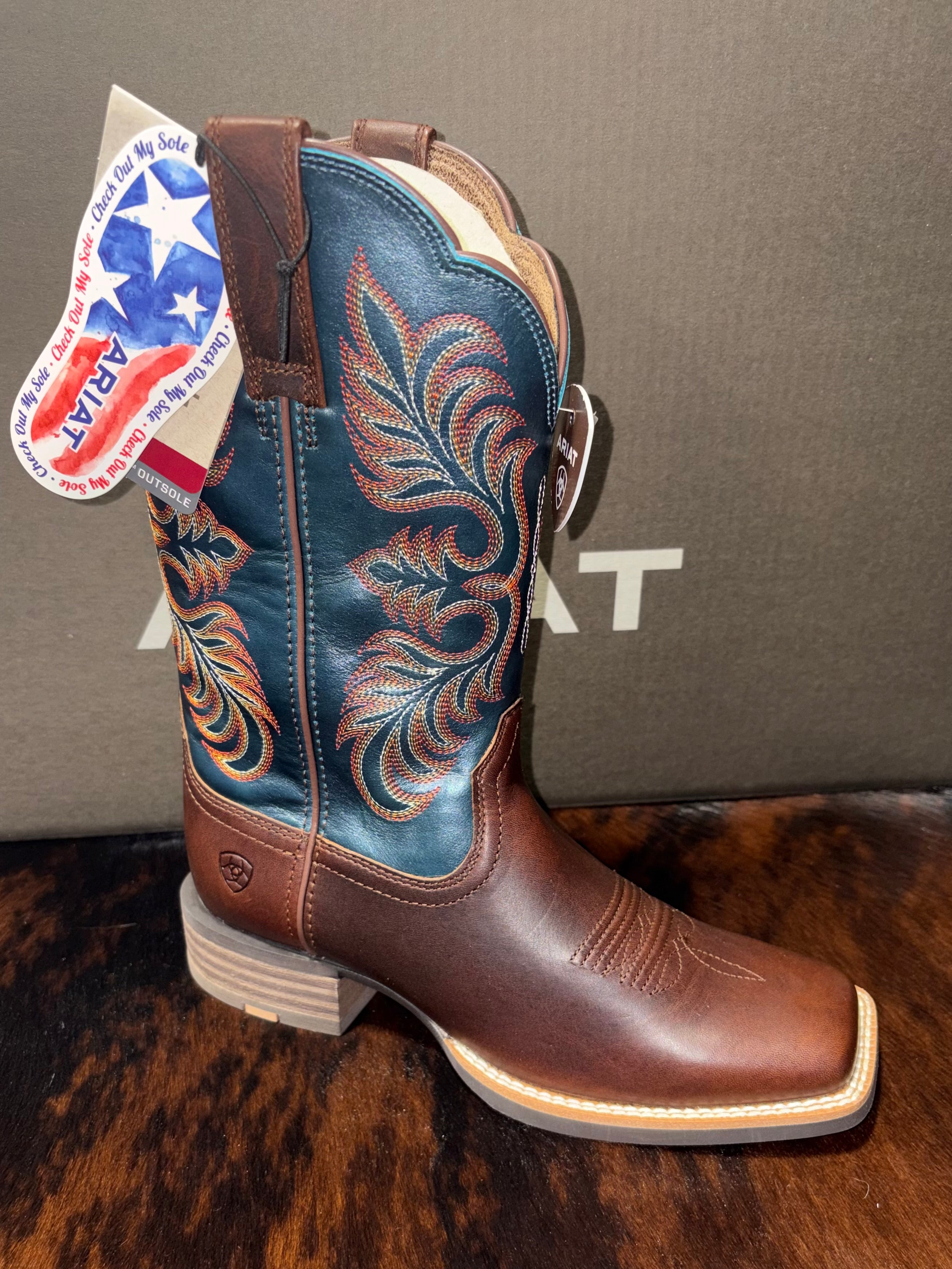 Ariat WMS Gillette Western Boot VINTAGE CARAMEL