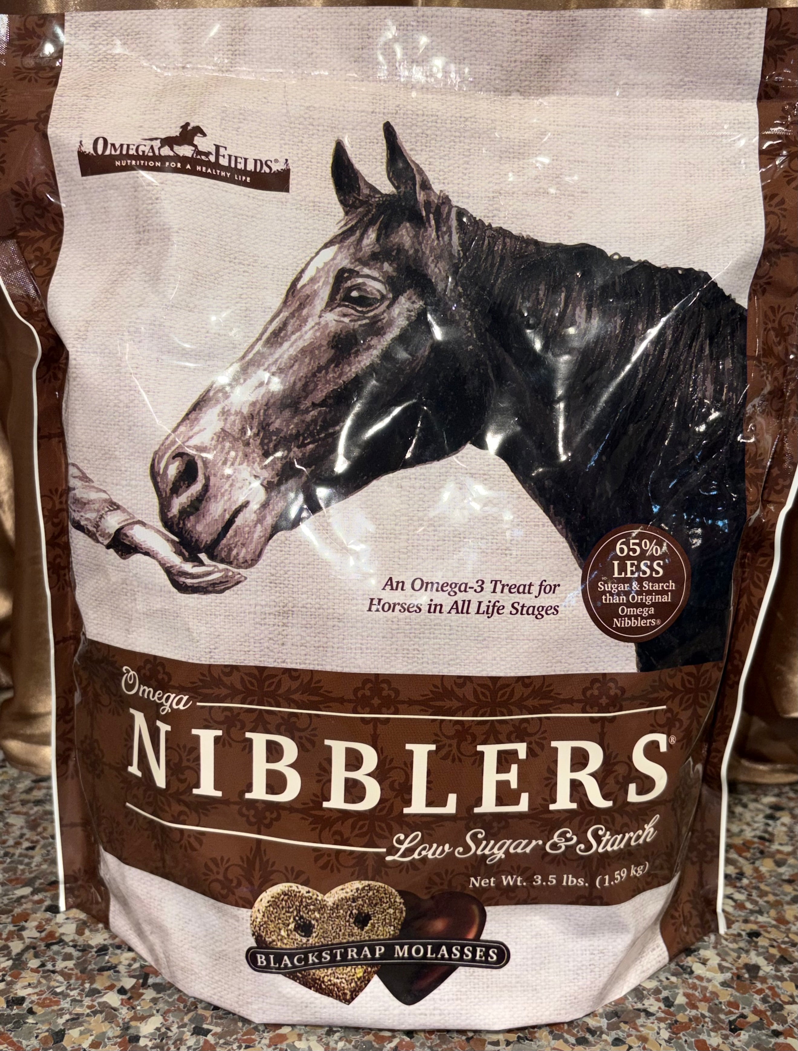 Omega Nibblers Low Sugar/Starch Molasses (Expires 04/04/26)