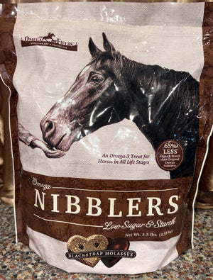 Omega Nibblers Low Sugar/Starch Molasses (Expires 04/04/26)