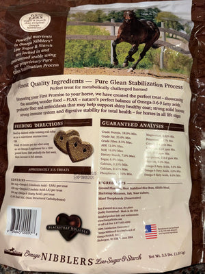 Omega Nibblers Low Sugar/Starch Molasses (Expires 04/04/26)