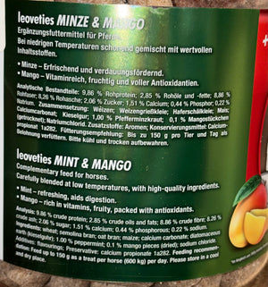 Leoveties - Mint/Mango 1.1 Kg