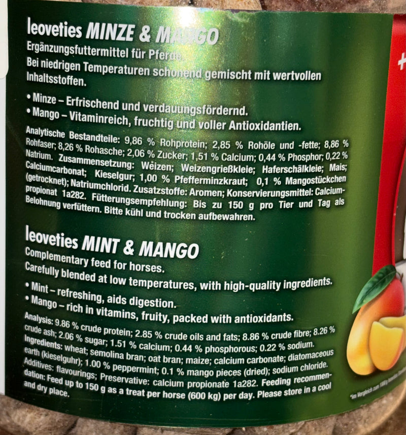 Leoveties - Mint/Mango 1.1 Kg