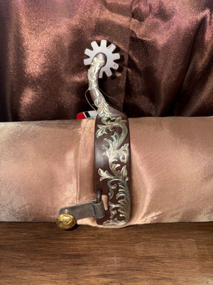 AV SPUR FLORAL MED SHANK