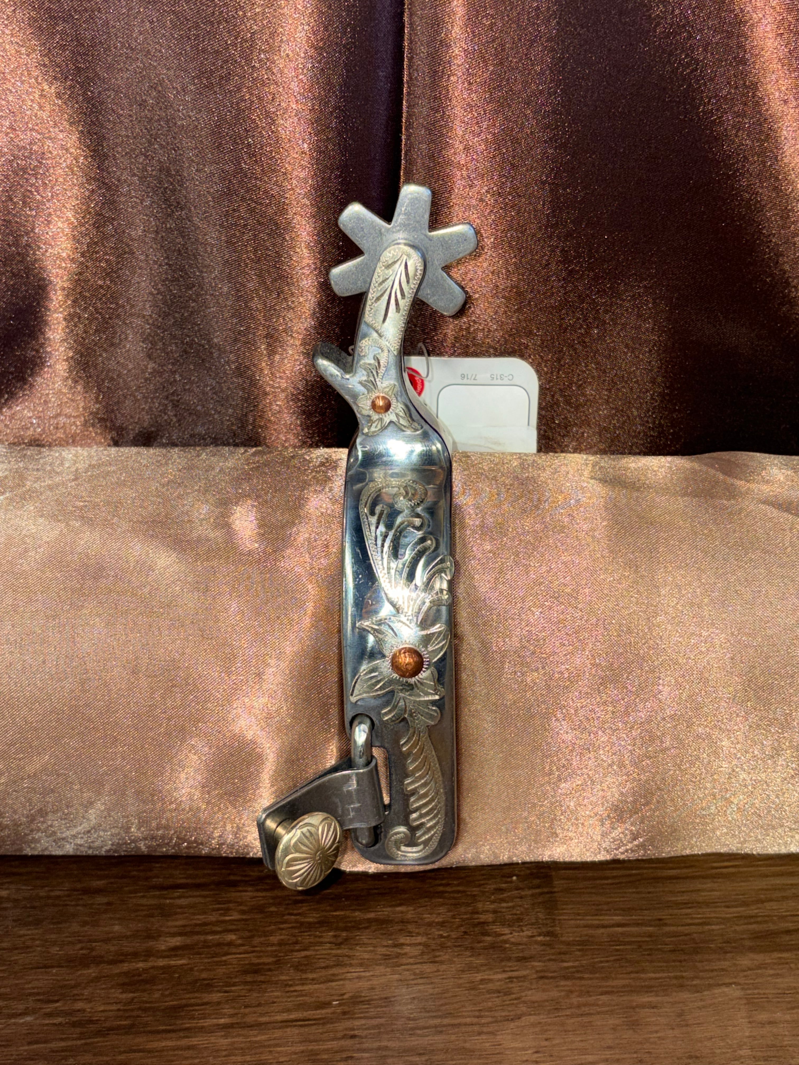 PC SILVER SPUR 6 PT ROWEL