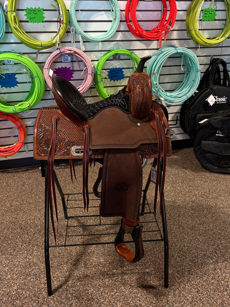 14” Billy Cook Barrel saddle