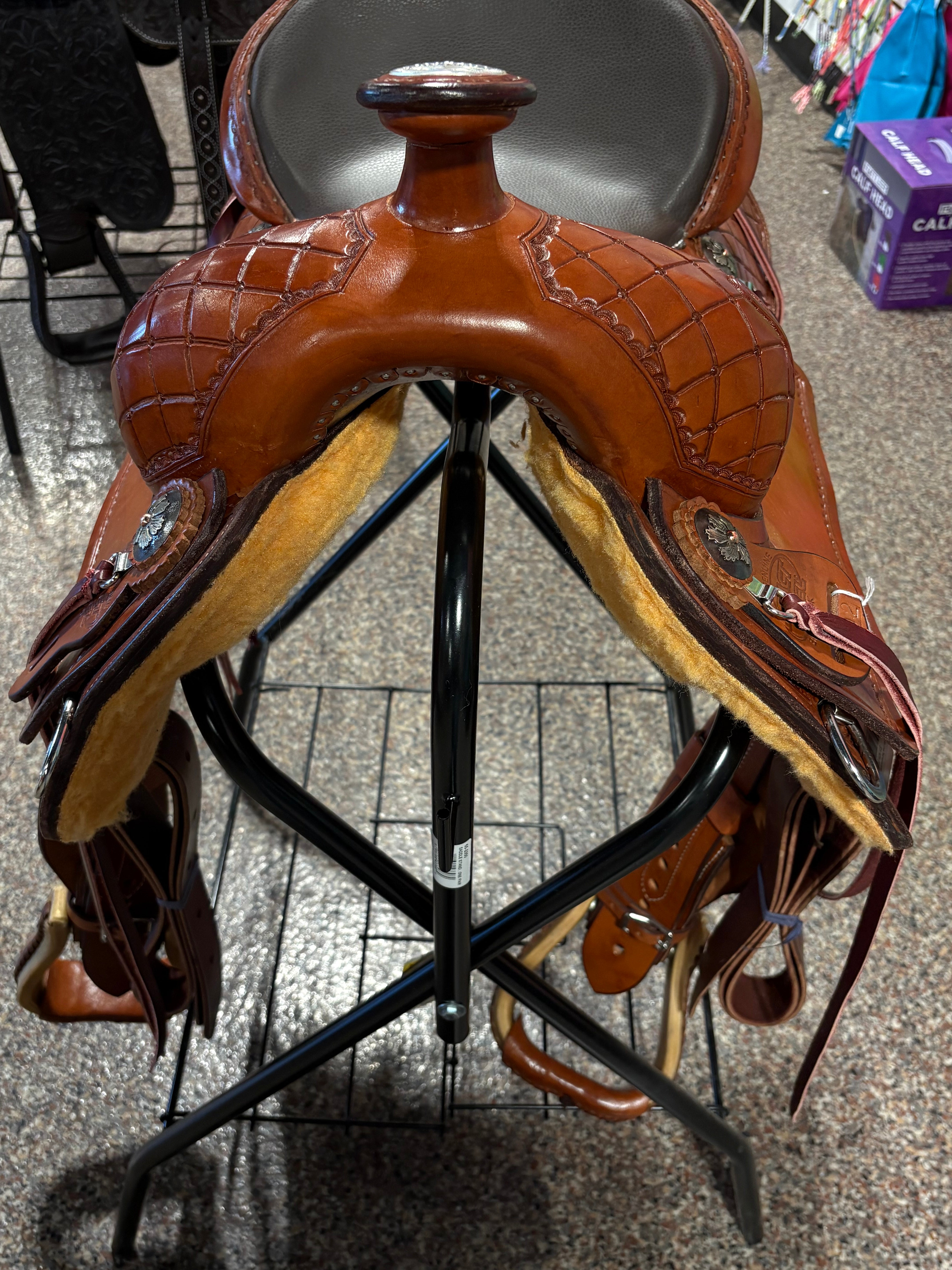 16” Billy Cook Trail saddle buster welch tree