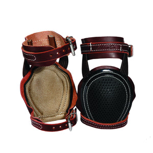 Leather Skid Boots