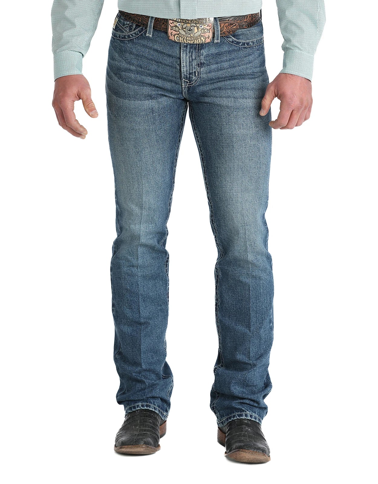 Ian Medium Stone Bootcut