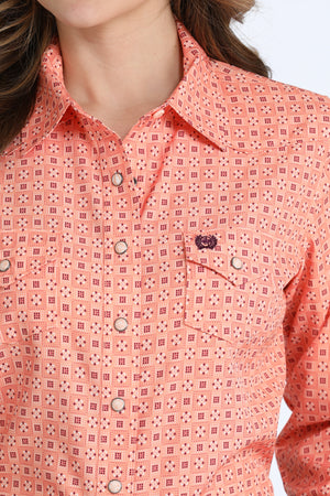Women's Cinch Coral ArenaFlex Long Sleeve