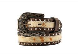 YG1 1/4 Calf Hair Crystal BR 3502