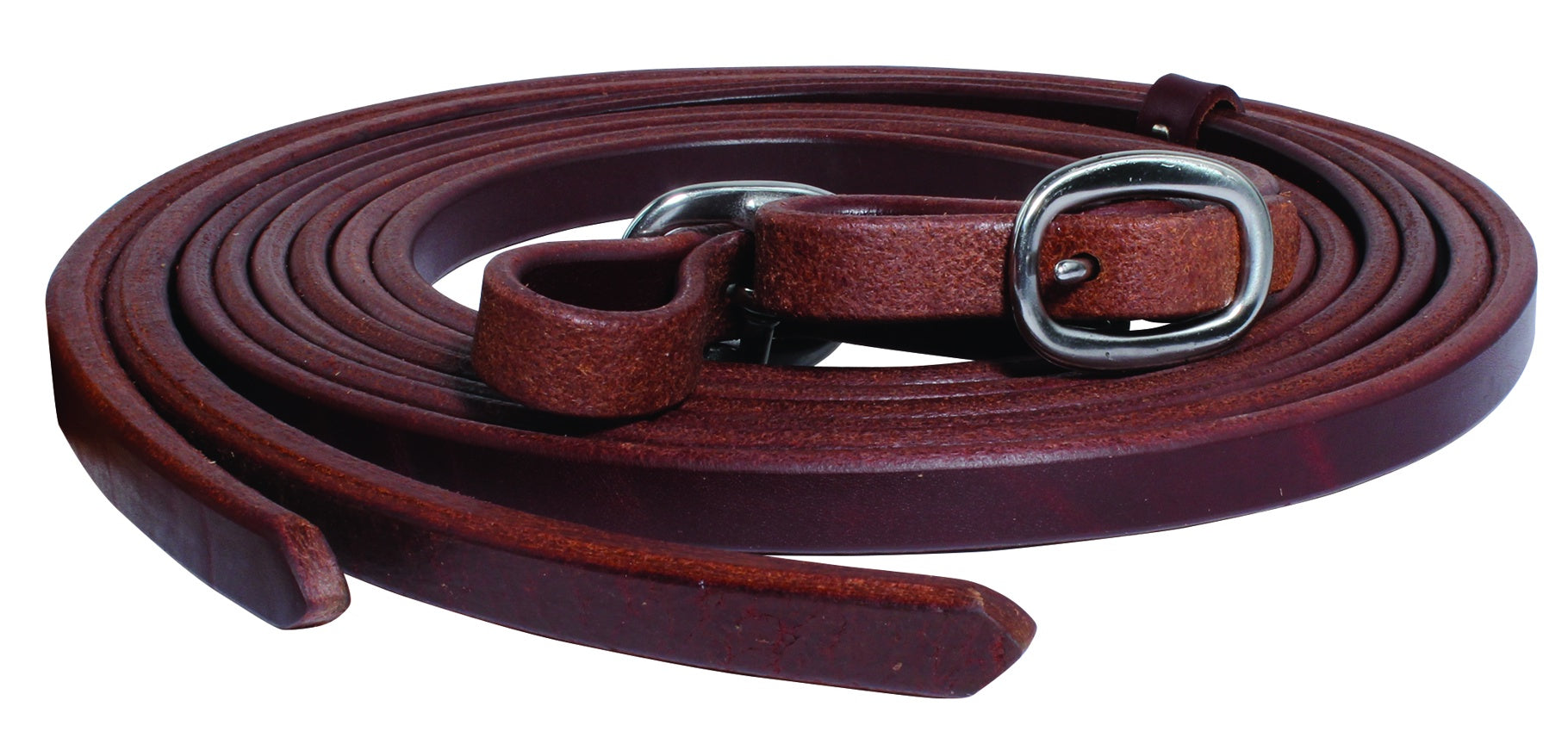 Ranch Buckle Split Reins 5/8