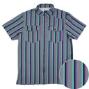 San Jac Men’s short Sleeve Performance Snap shirt