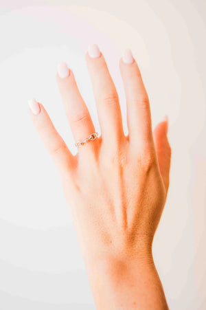 Kelly Herd 6mm bit ring- Sterling Silver