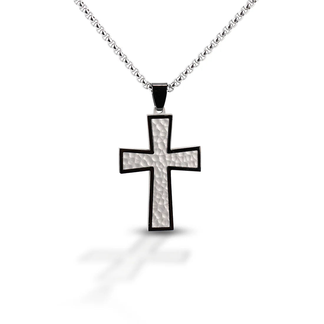 Kelly Herd silver cross necklace