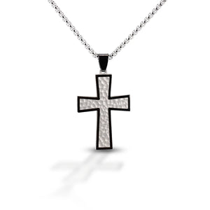 Kelly Herd silver cross necklace
