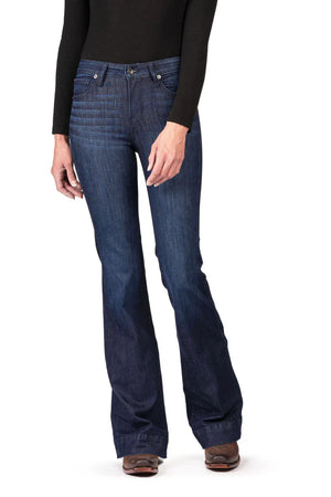 Bella Trouser Flare Deep Ocean Navy