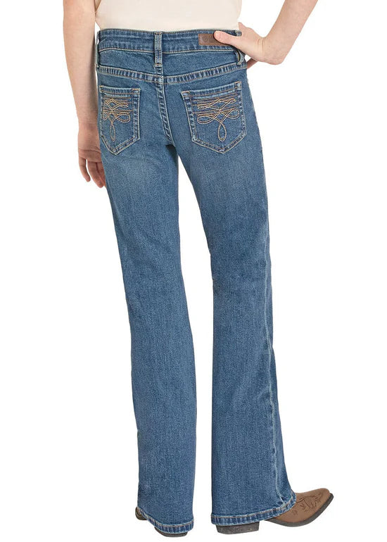 Girls Bootstitch EMB Bootcut