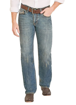 Mens Barb/Ladder Stitch EMB Bootcut