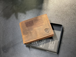 Bifold Distressed USA Flag