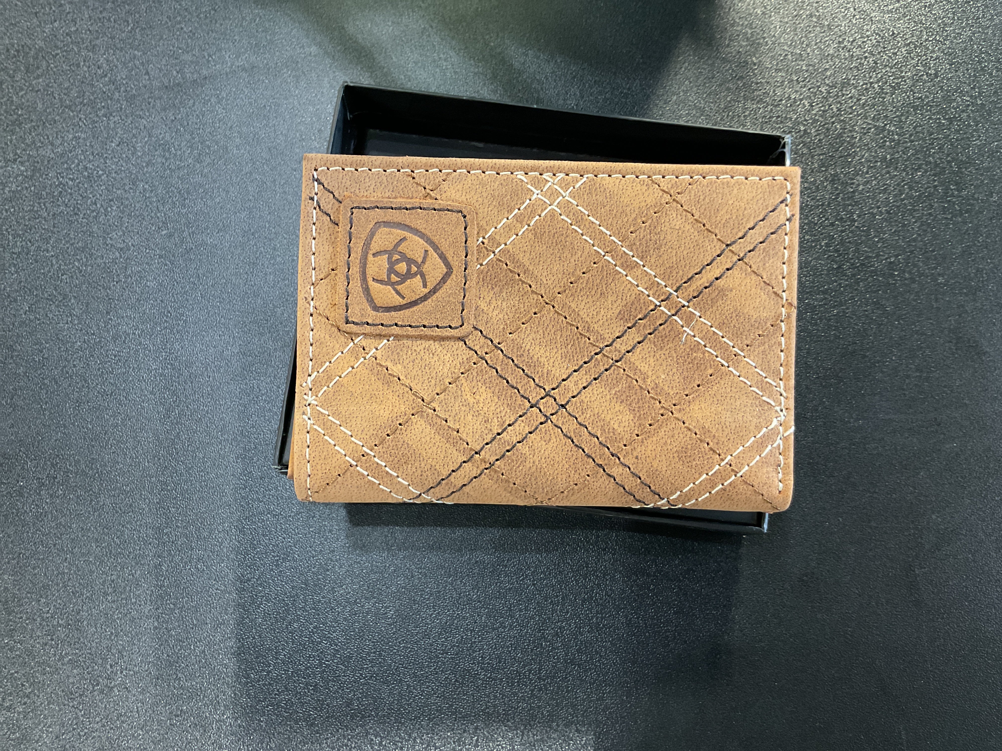 Trifold cross stitch