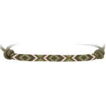 Beaded Nose Rope Halter  W/ 9' Lead